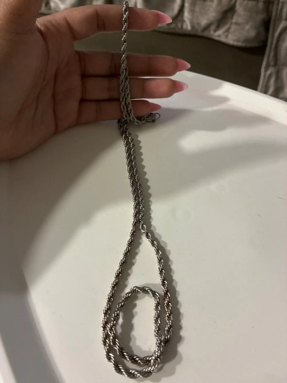 Stainless Steel Rope Necklace